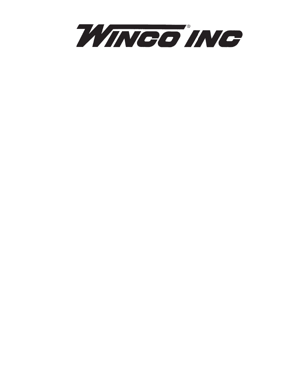 24 month limited warranty | Winco DL6000HE/E User Manual | Page 15 / 16