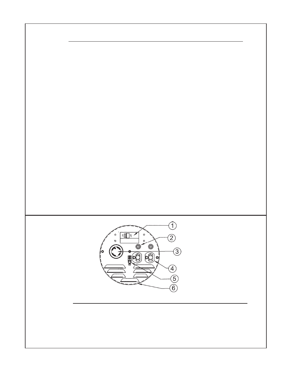 Receptacle panel | Winco CSADL6000IE/E User Manual | Page 11 / 12