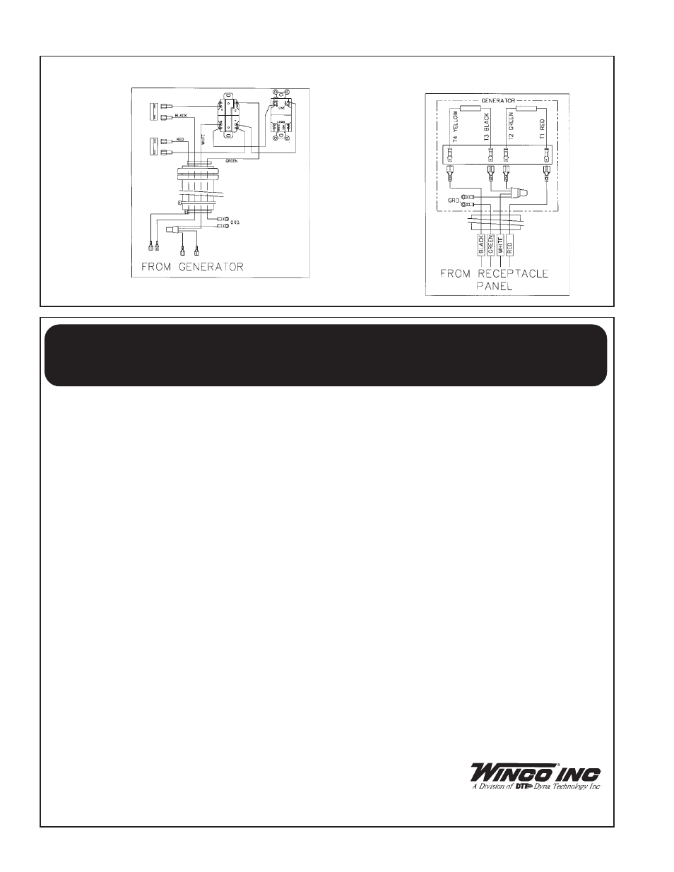 24 month limited warranty, Wiring diagrams | Winco ME5000V/A User Manual | Page 12 / 12