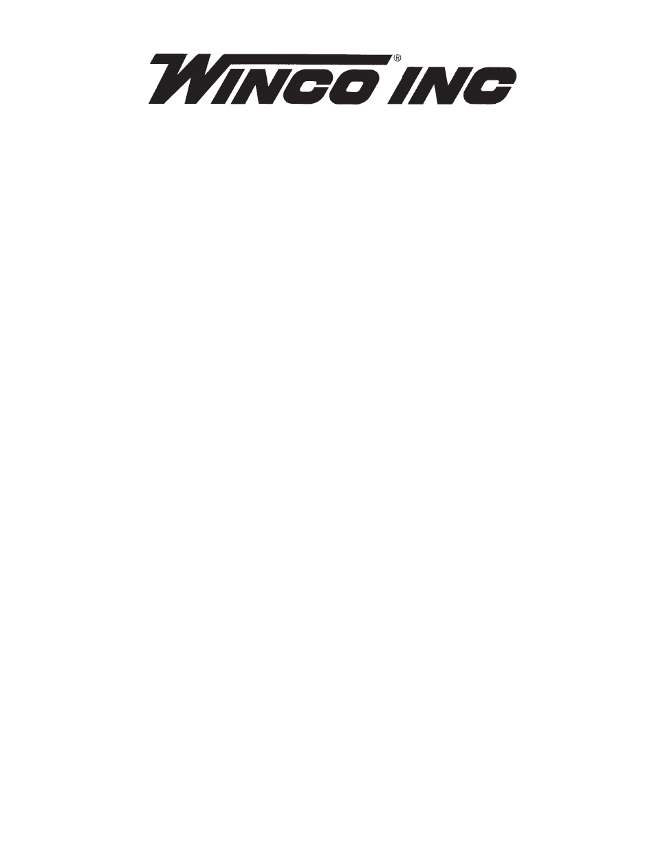24 month limited warranty | Winco HPS6000HE/I User Manual | Page 18 / 20