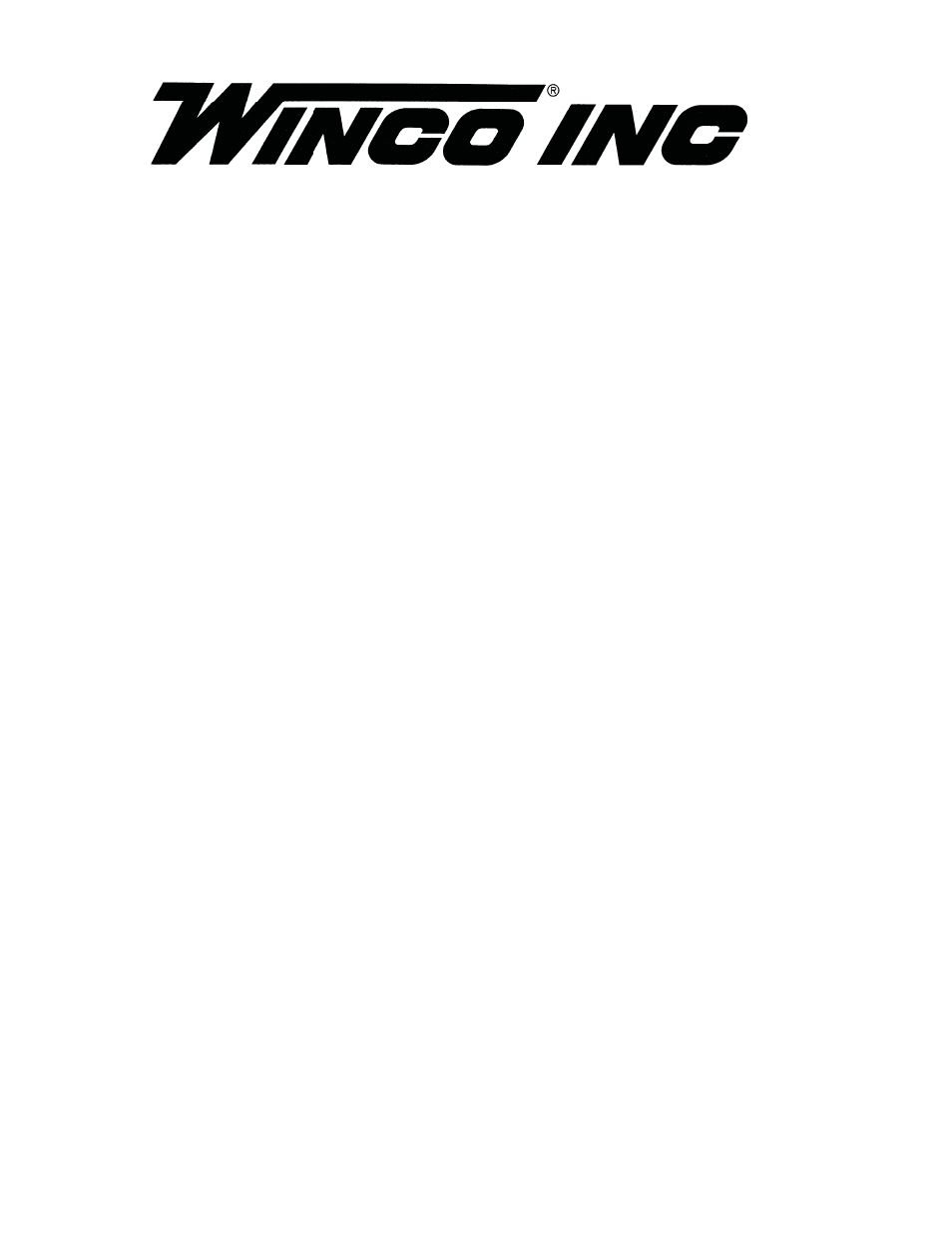 24 month limited warranty | Winco HPS12000HE/F User Manual | Page 18 / 20