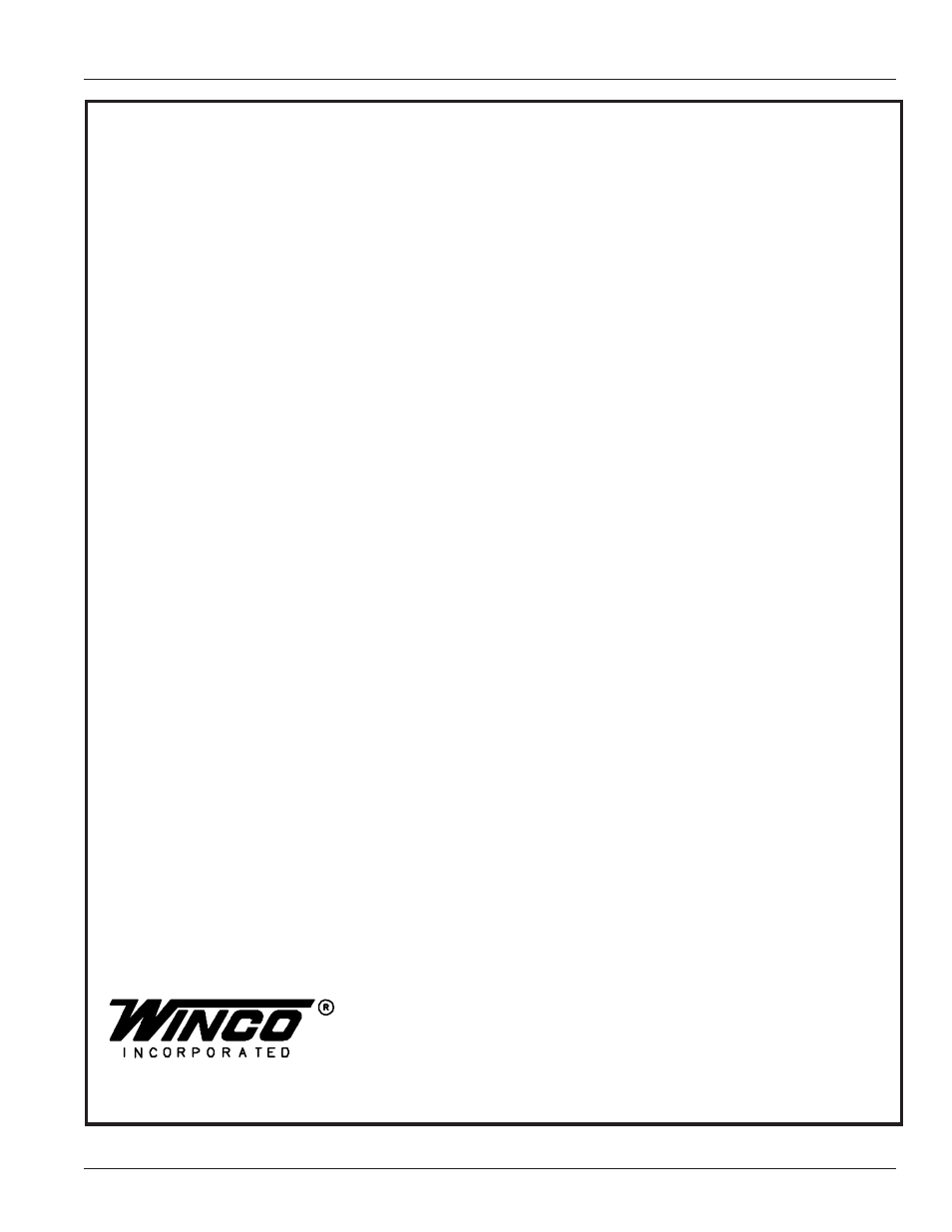 Winco, inc, Limited warranty | Winco HD6010DEX User Manual | Page 13 / 14