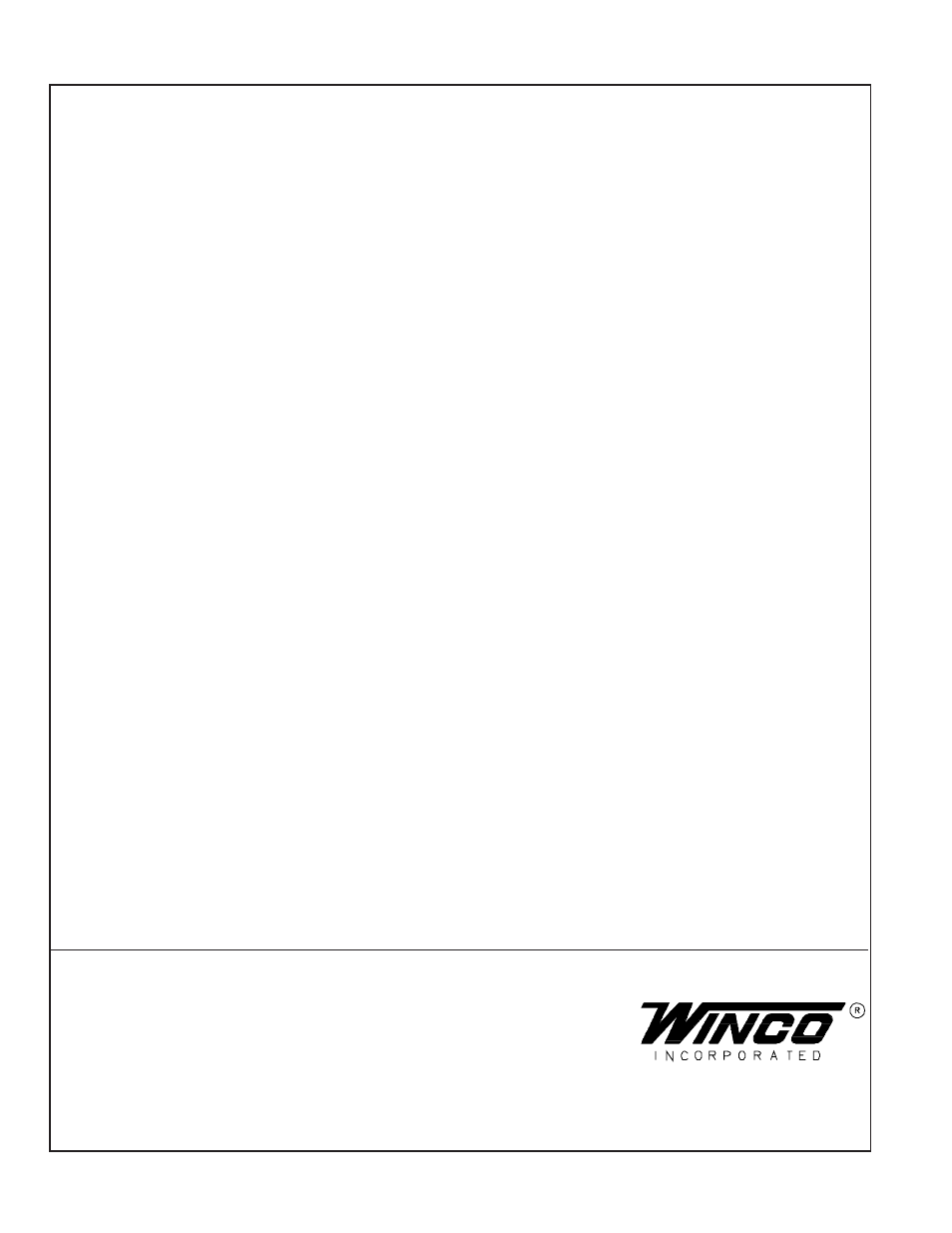 Winco PSS20000 User Manual | Page 29 / 29