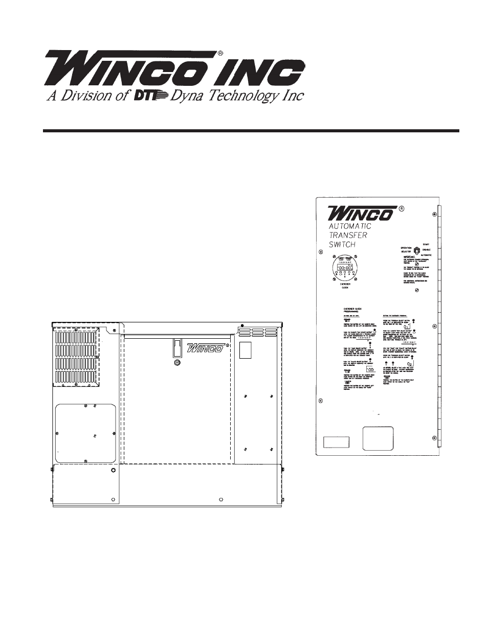 Winco PSS20000/C User Manual | 29 pages
