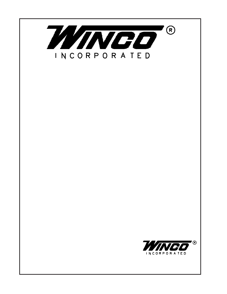 Winco PSS8B2W/A User Manual | Page 18 / 20