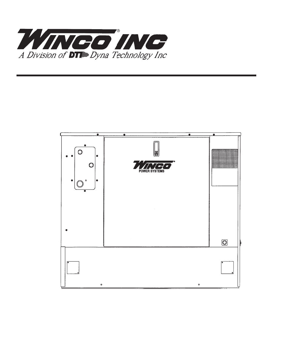 Winco PSS15B2W/A User Manual | 16 pages