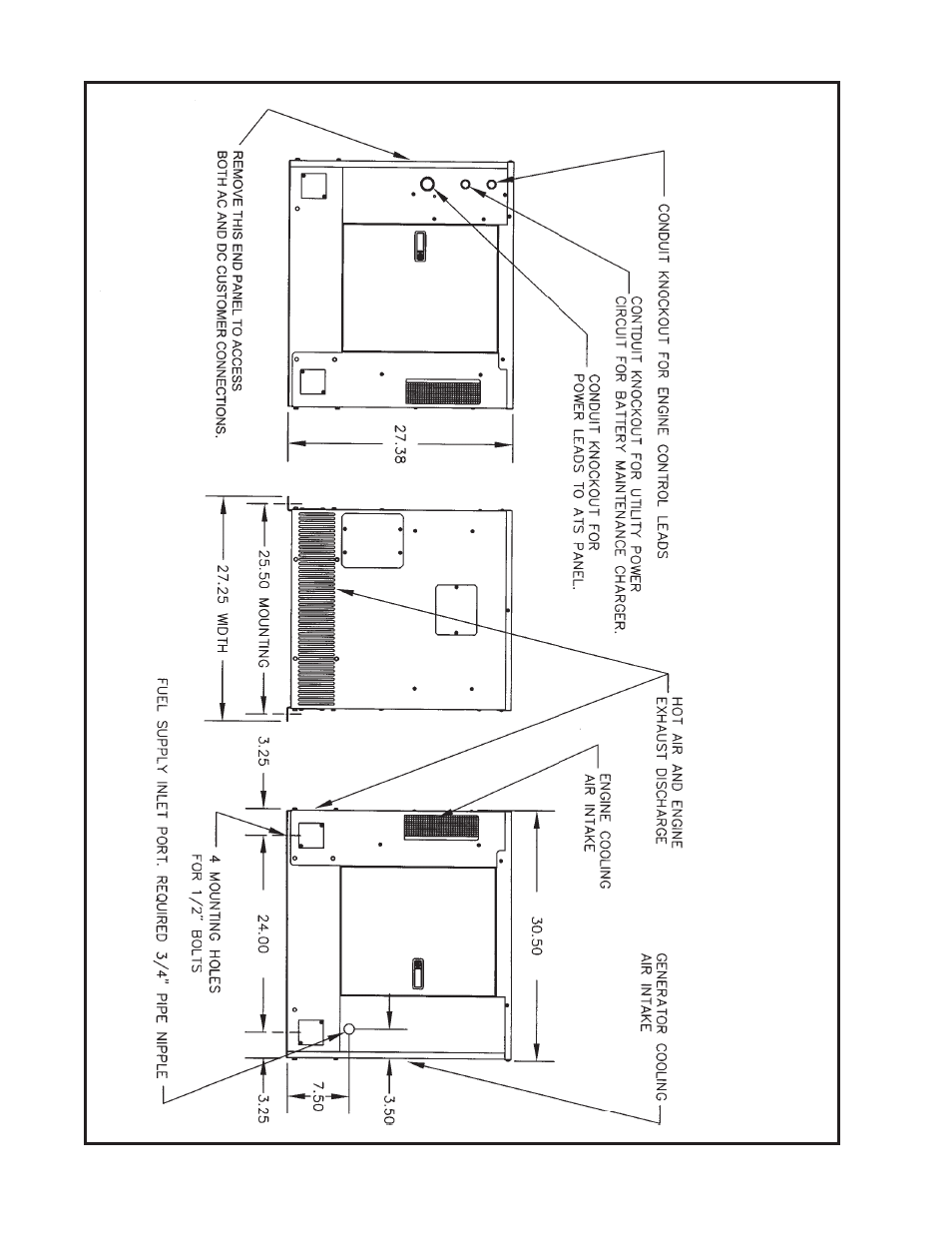 Generator layout pss8b4w | Winco PSS8B4W/C User Manual | Page 18 / 20