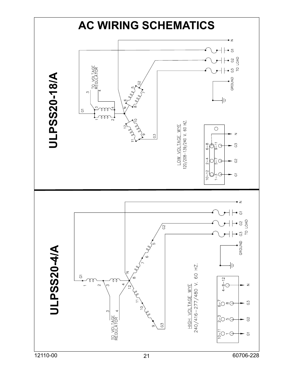 Winco ULPSS20B4W/A User Manual | Page 21 / 28