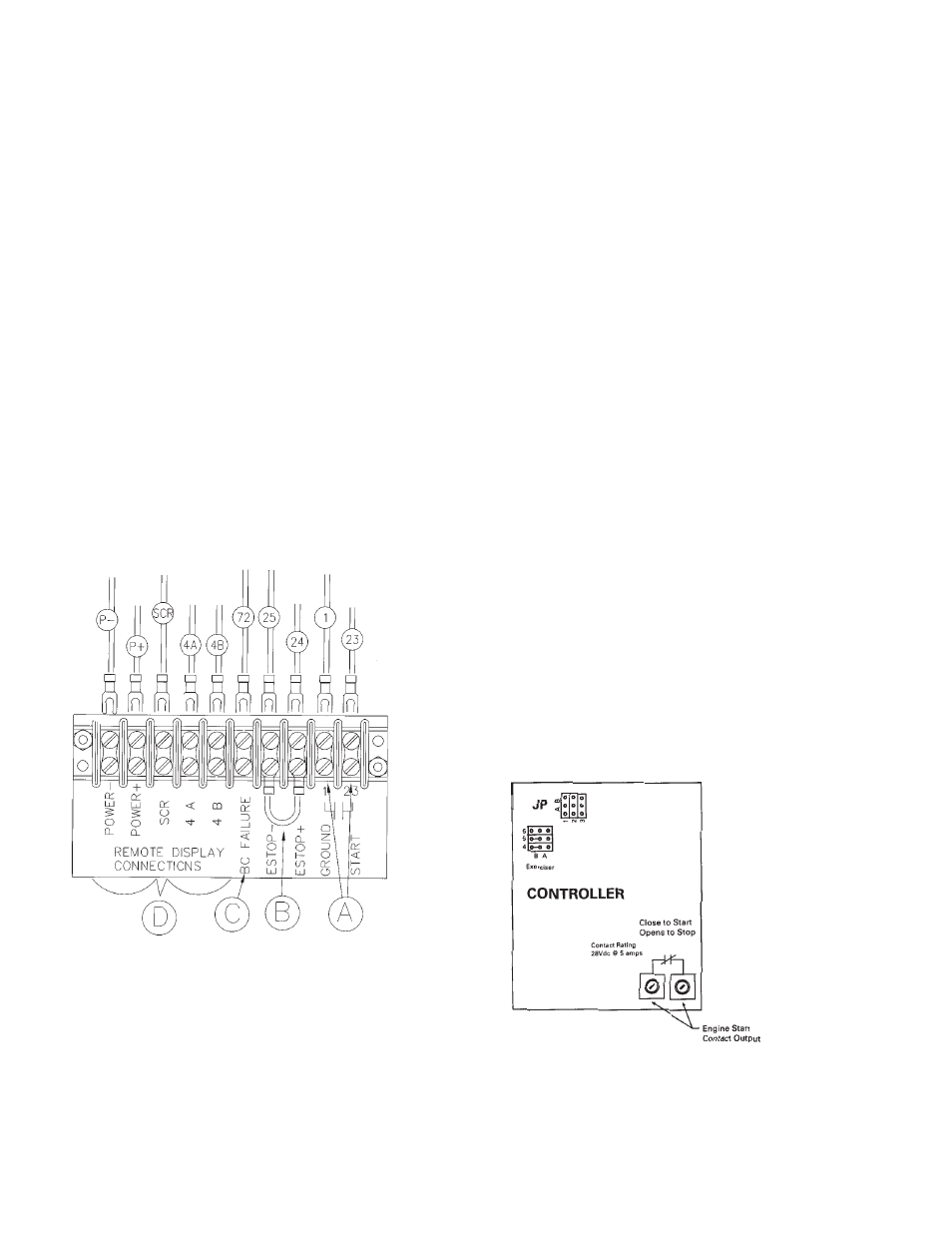 D.c. electrical connections | Winco ULPSS21/A WITH DSE 7310 ENGINE CONTROL User Manual | Page 10 / 20