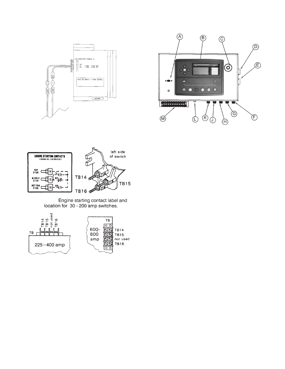 Engine control panel layout | Winco ULPSS21/A WITH DSE 7310 ENGINE CONTROL User Manual | Page 11 / 20