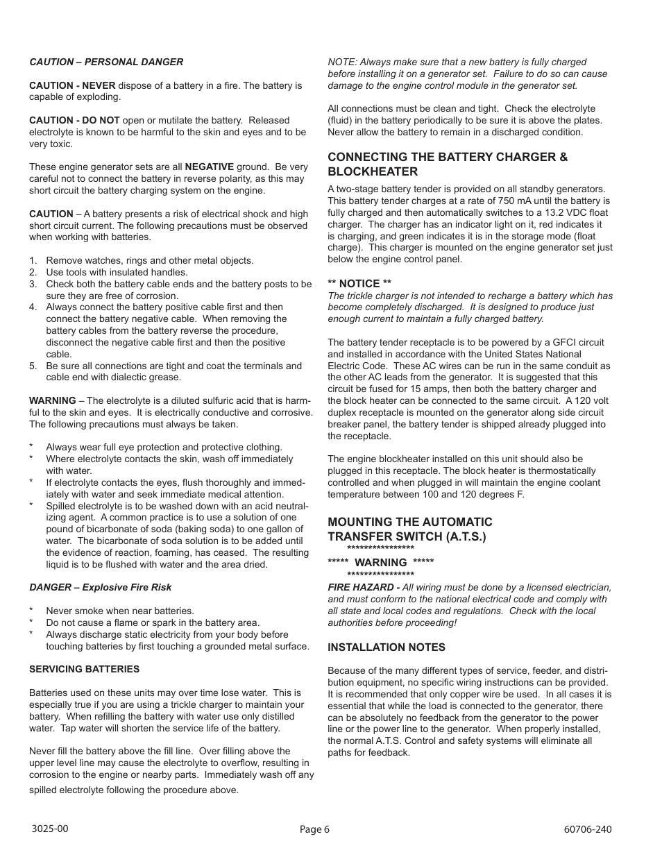 Winco ULPSS21/E WITH DSE 7310 ENGINE CONTROL User Manual | Page 8 / 20