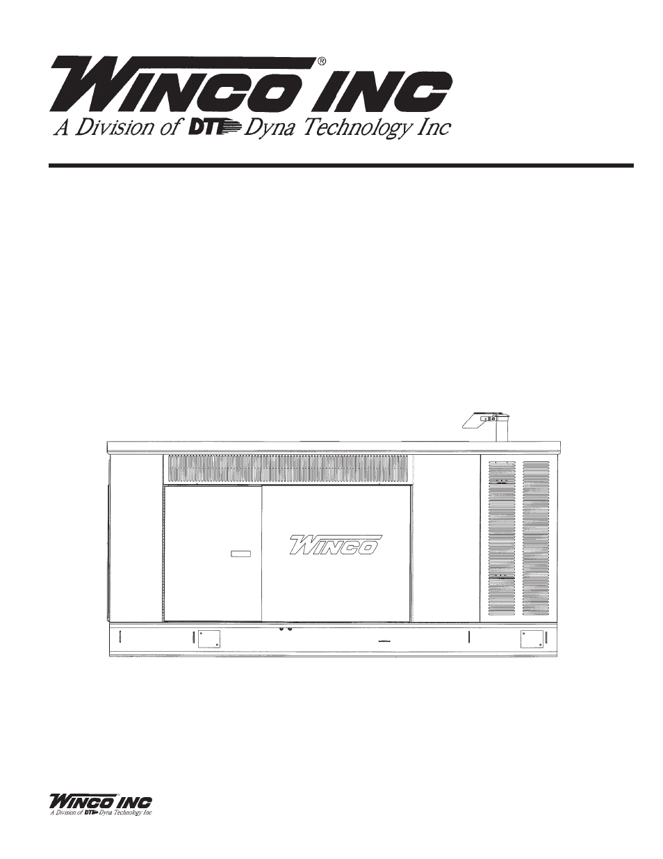 Winco ULPSS40/F WITH DSE 7110 CONTROL (2011) User Manual | 24 pages