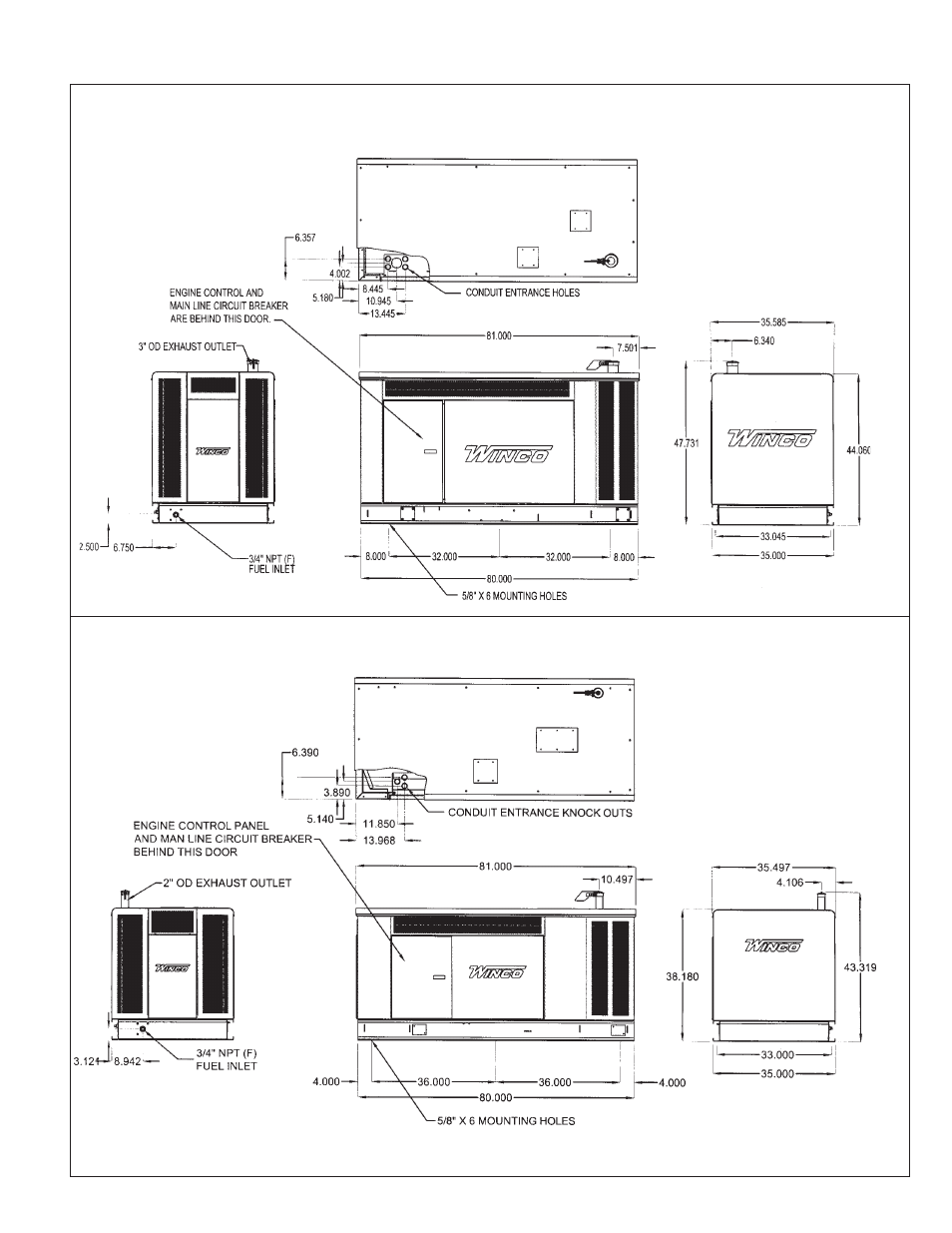 Winco ULPSS40/F WITH DSE 7110 CONTROL (2011) User Manual | Page 19 / 24
