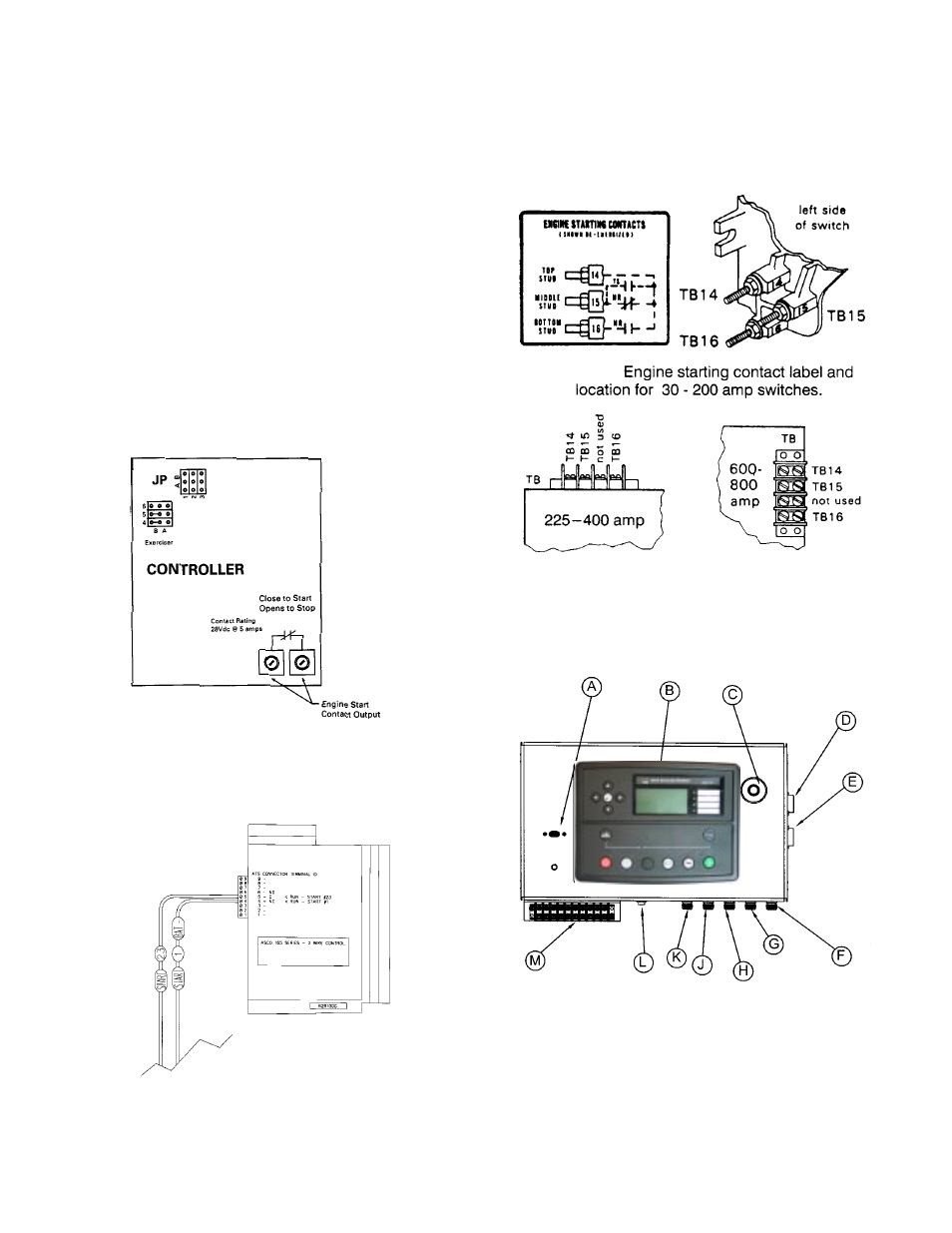 Engine control panel layout | Winco ULPSS40/G WITH DSE 7310 CONTROL (2013) User Manual | Page 11 / 20