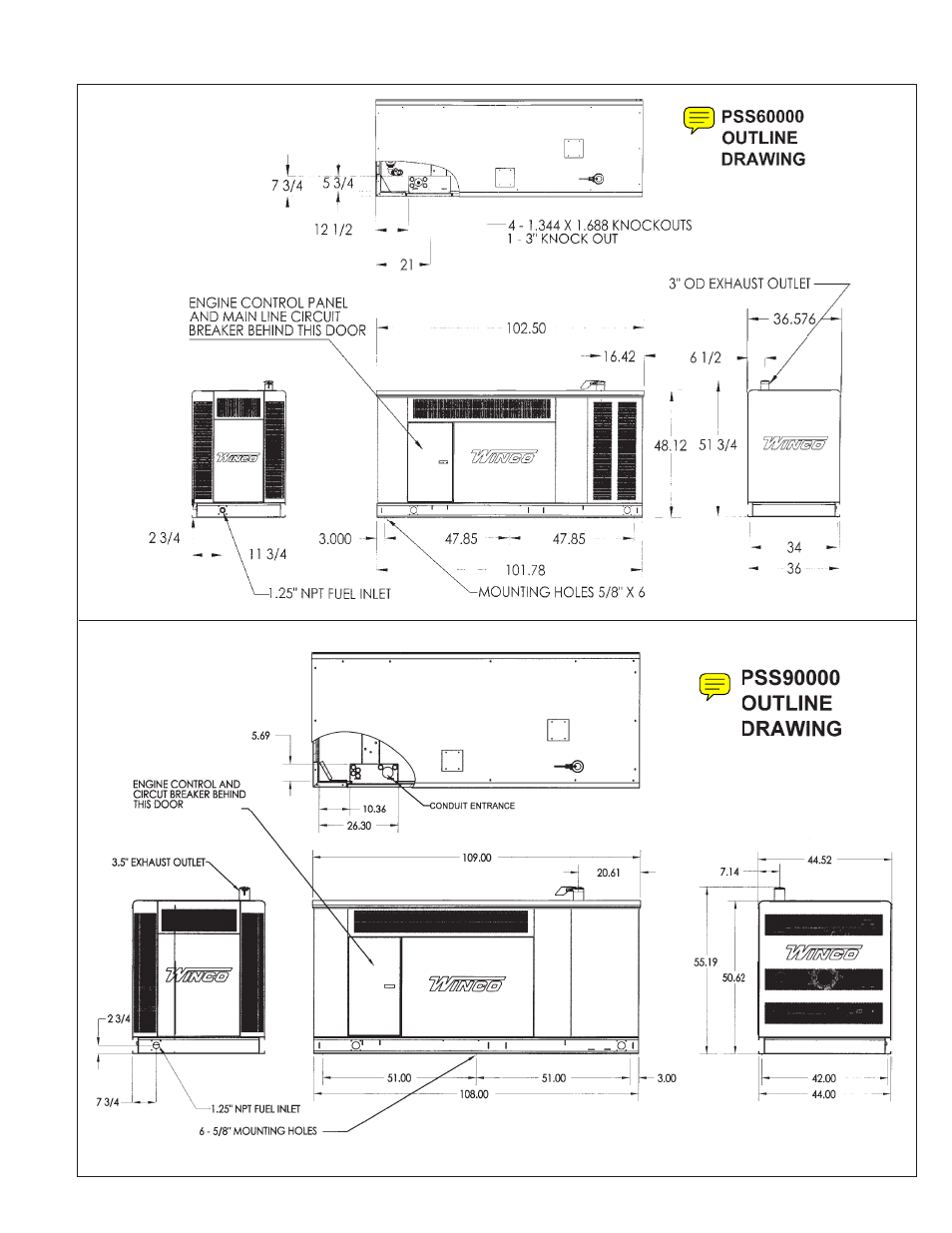Winco ULPSS90/A WITH BASLER DGC-2020 ENGINE CONTROL User Manual | Page 15 / 20