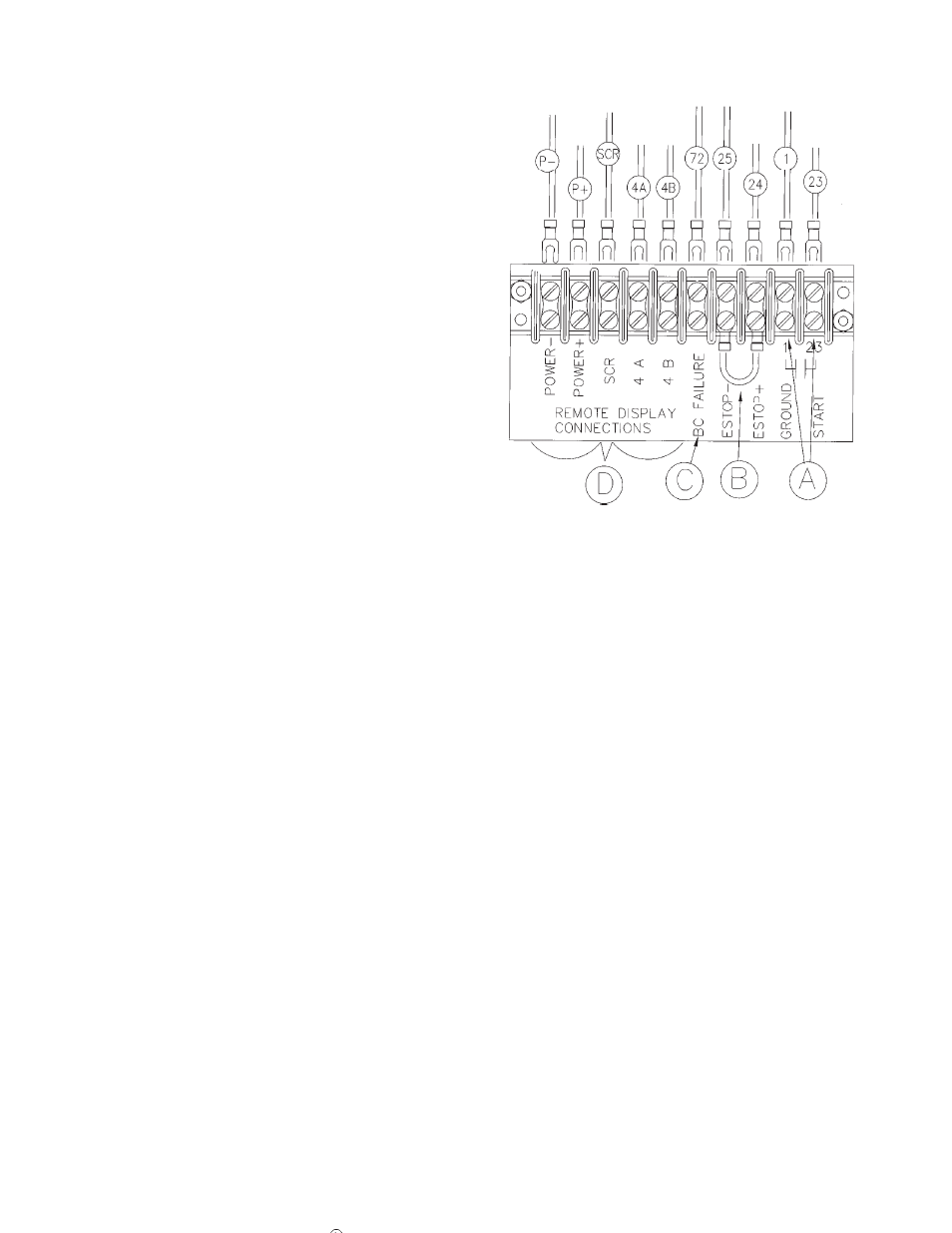 D.c. electrical connections | Winco ULPSS90/C WITH DSE 7310 CONTROL (2011) User Manual | Page 10 / 20