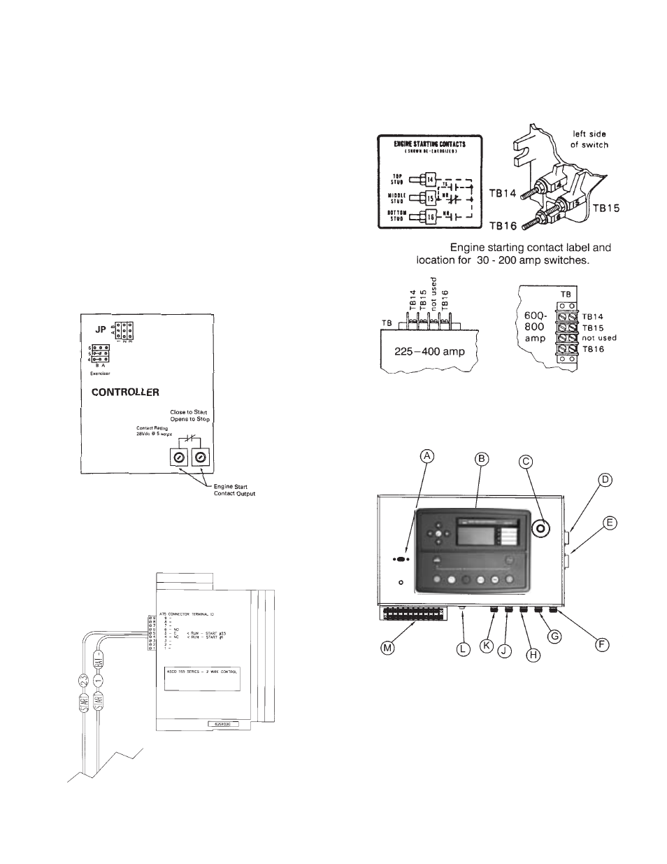 Engine control panel layout | Winco ULPSS90/C WITH DSE 7310 CONTROL (2011) User Manual | Page 11 / 20