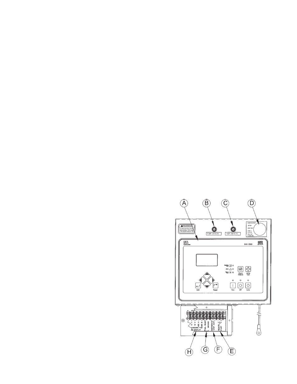 D.c. electrical connections | Winco PSS30/A (2009 to 2010) Four Door Version User Manual | Page 11 / 20