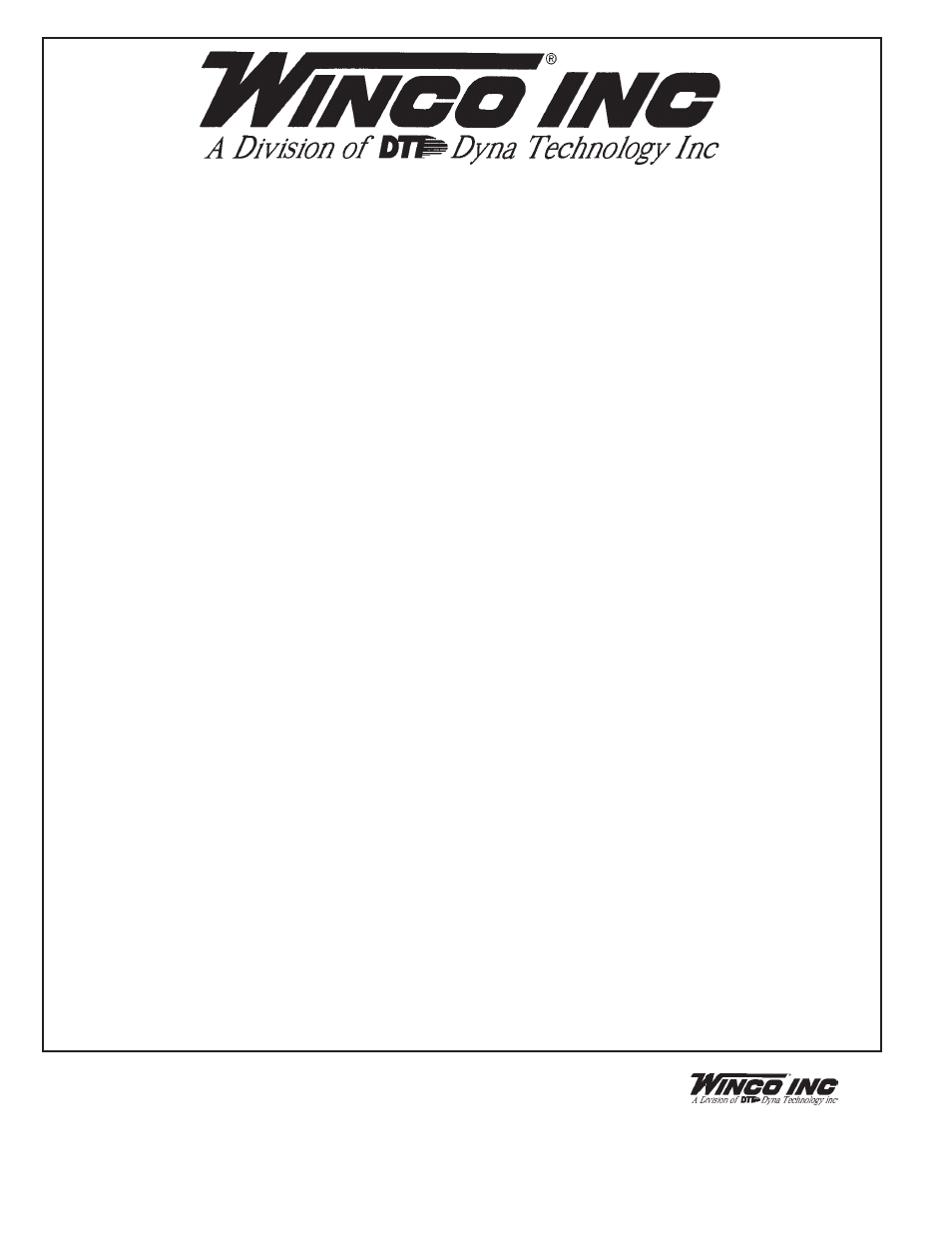 12 month limited warranty | Winco PSS30/A (2009 to 2010) Four Door Version User Manual | Page 20 / 20