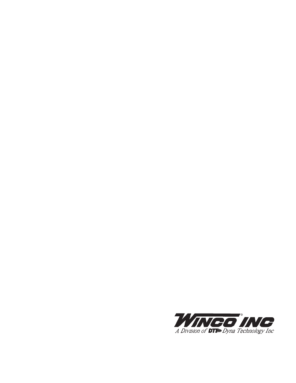 Winco PSS75LS/B User Manual | Page 20 / 20