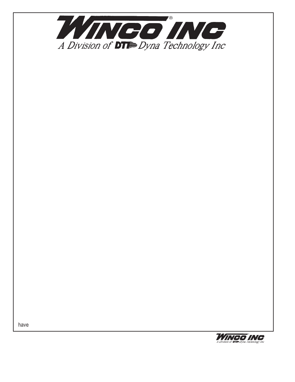 12 month limited warranty | Winco PSS75LS/D User Manual | Page 20 / 20