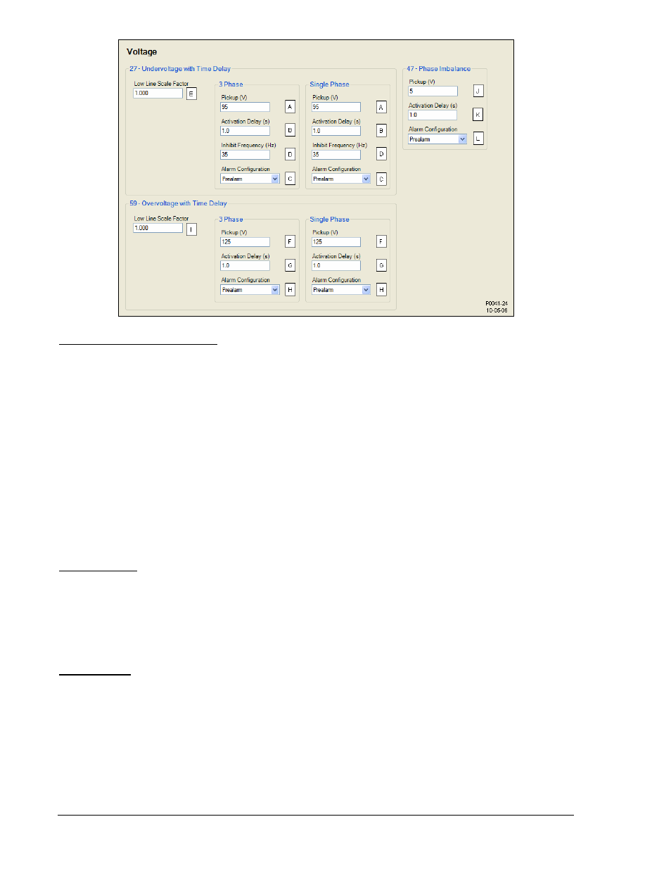 Frequency protection, Underfrequency, Overfrequency | Winco DGC-2020 User Manual | Page 76 / 193