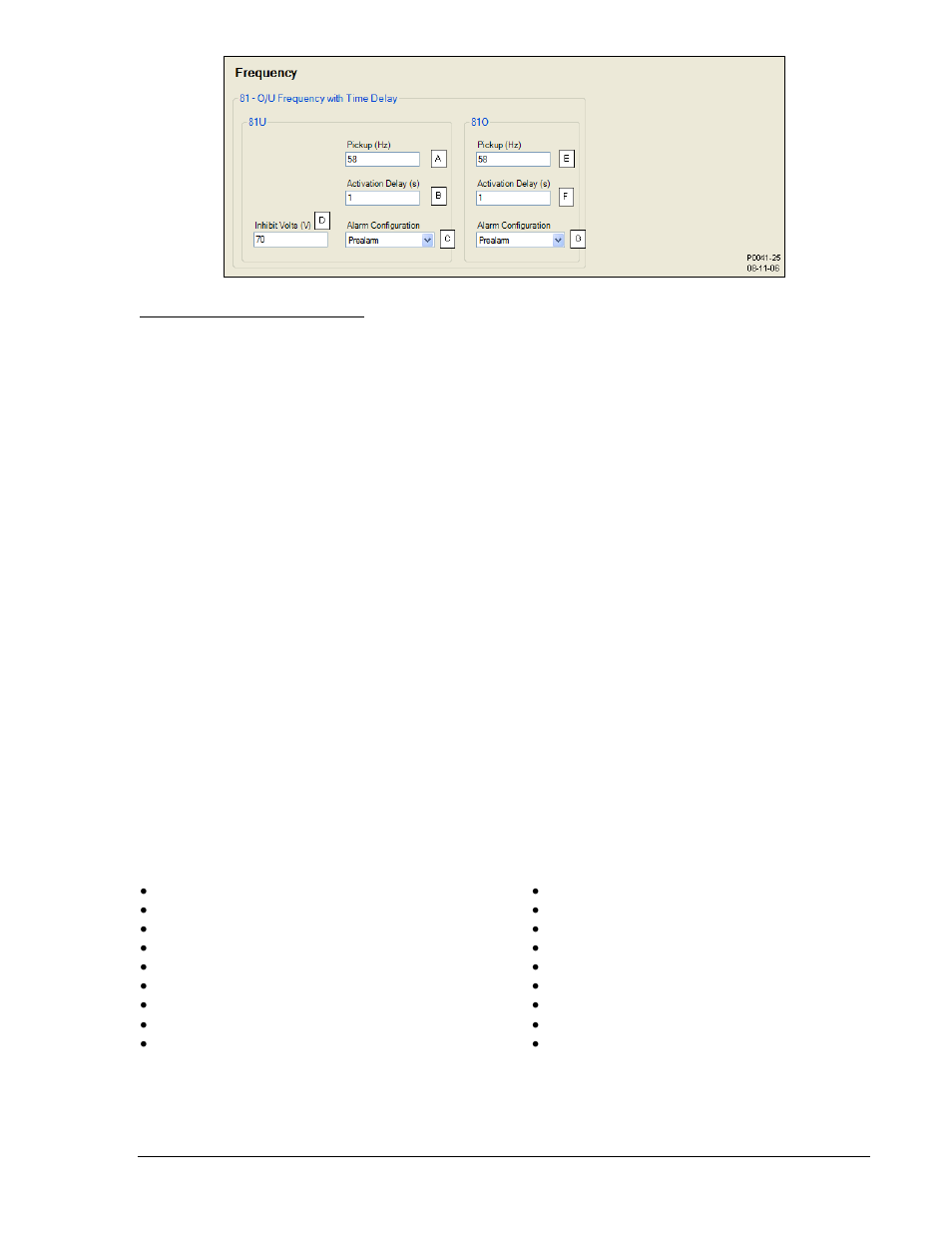 Overcurrent protection | Winco DGC-2020 User Manual | Page 77 / 193