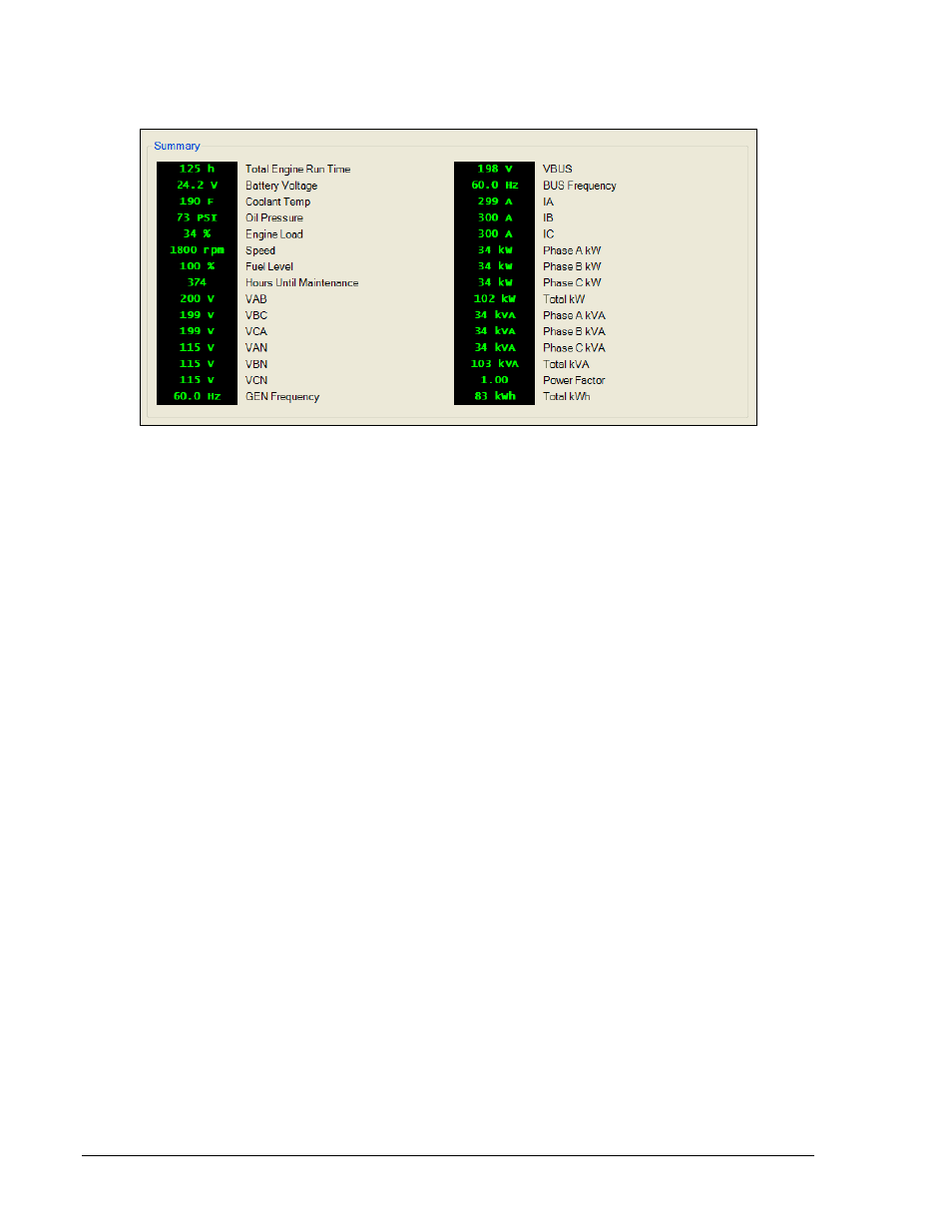 Summary, Figure 4-51. metering, summary | Winco DGC-2020 User Manual | Page 94 / 193