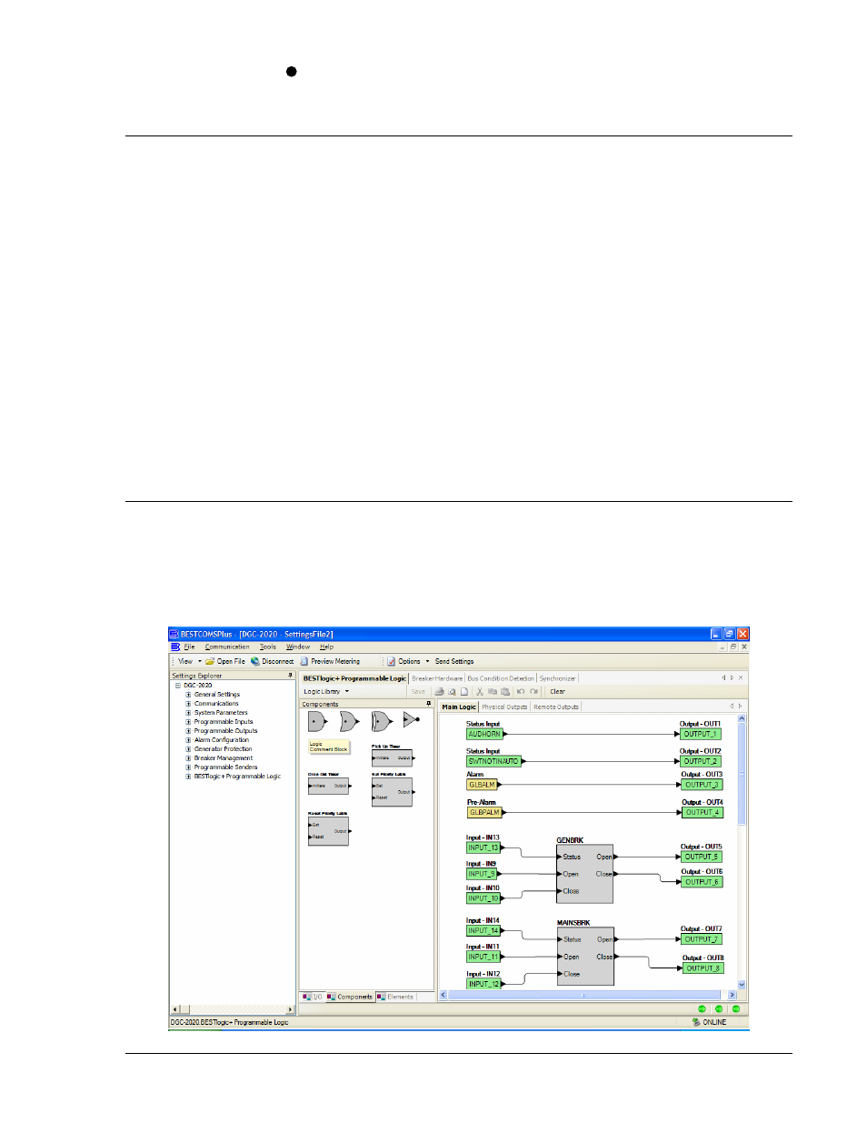 Introduction, Overview of bestlogic, Section 5 | Bestlogic+ programmable logic -1 | Winco DGC-2020 User Manual | Page 99 / 193
