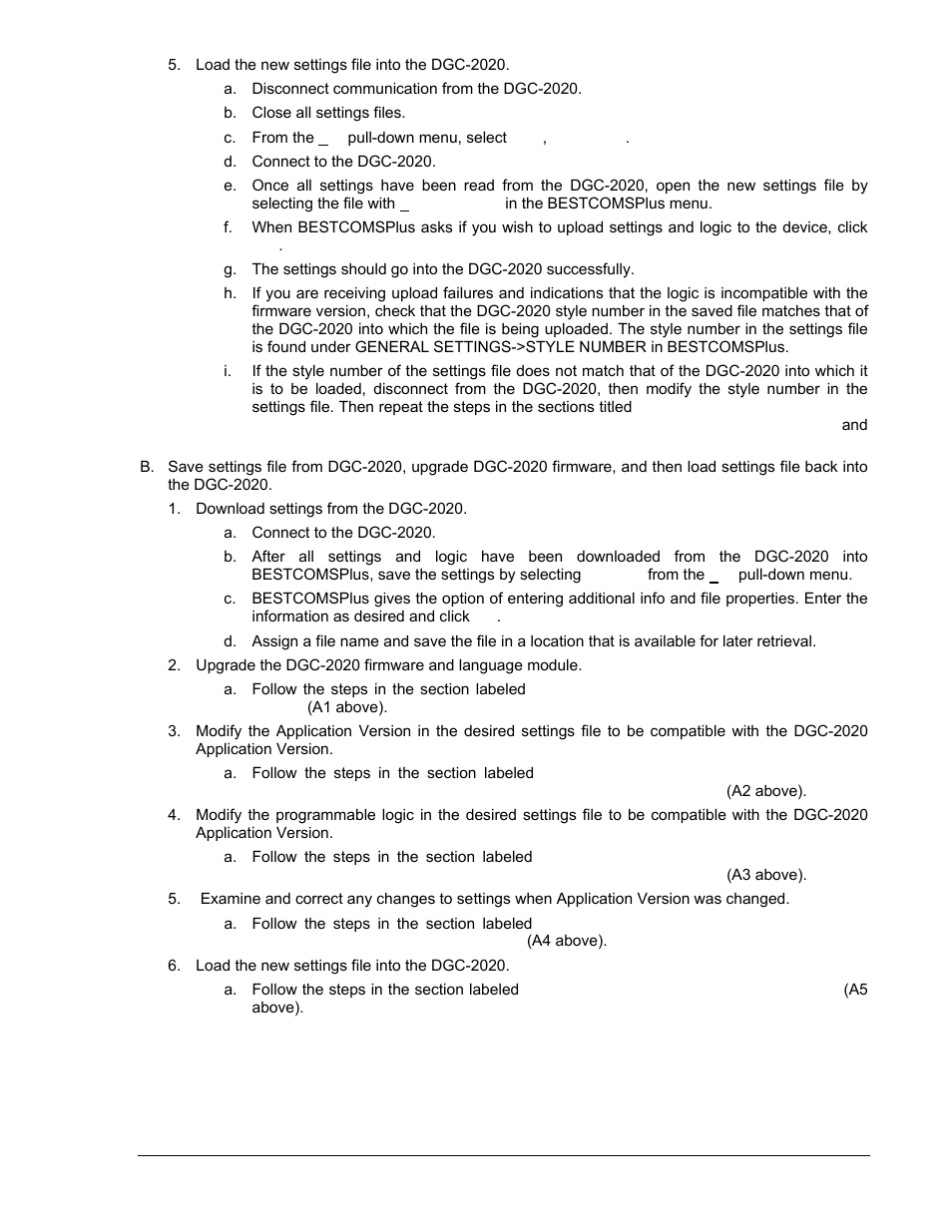 Winco DGC-2020 User Manual | Page 141 / 338