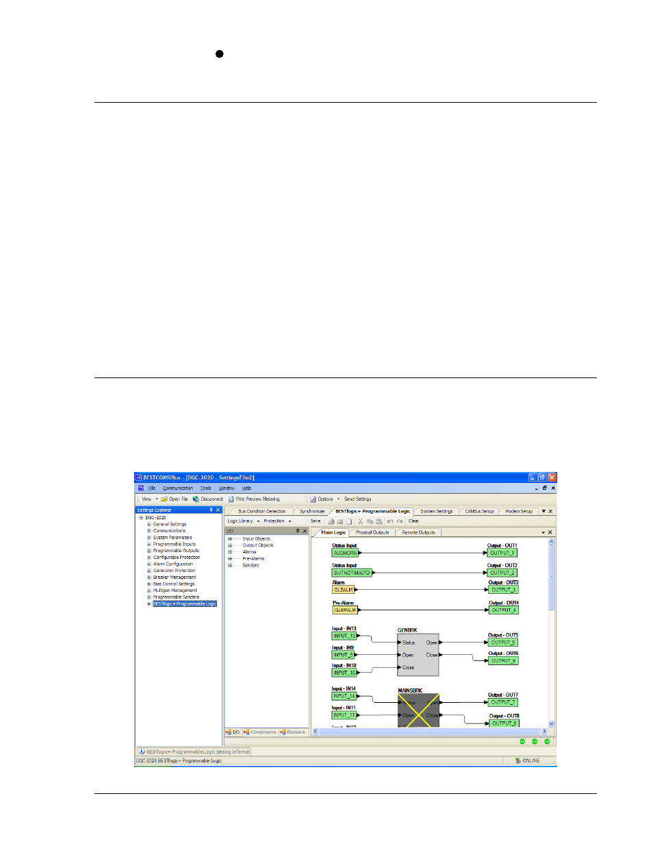 Introduction, Overview of bestlogic, Section 5 | Bestlogic+ programmable logic -1, Introduction -1, Overview of bestlogic+ -1 | Winco DGC-2020 User Manual | Page 163 / 338
