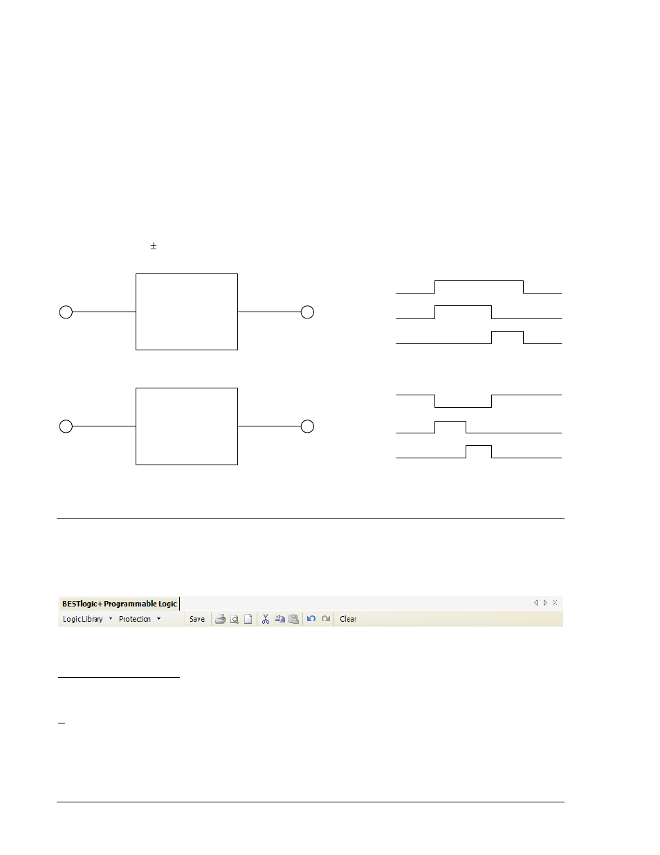 Pickup and dropout timers, Bestlogic+ file management, Saving a bestlogic+ file | Pickup and dropout timers -20, Bestlogic+ file management -20, Saving a bestlogic+ file -20 | Winco DGC-2020 User Manual | Page 182 / 338