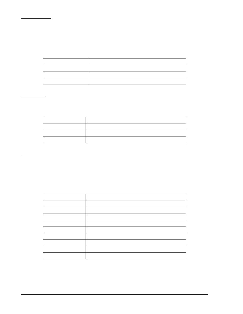 Operating power, Analog inputs, Analog outputs | Operating power -8, Analog inputs -8, Analog outputs -8, Table 8-1. operating power terminals -8, Table 8-2. analog input terminals -8, Table 8-3. analog output terminals -8 | Winco DGC-2020 User Manual | Page 228 / 338