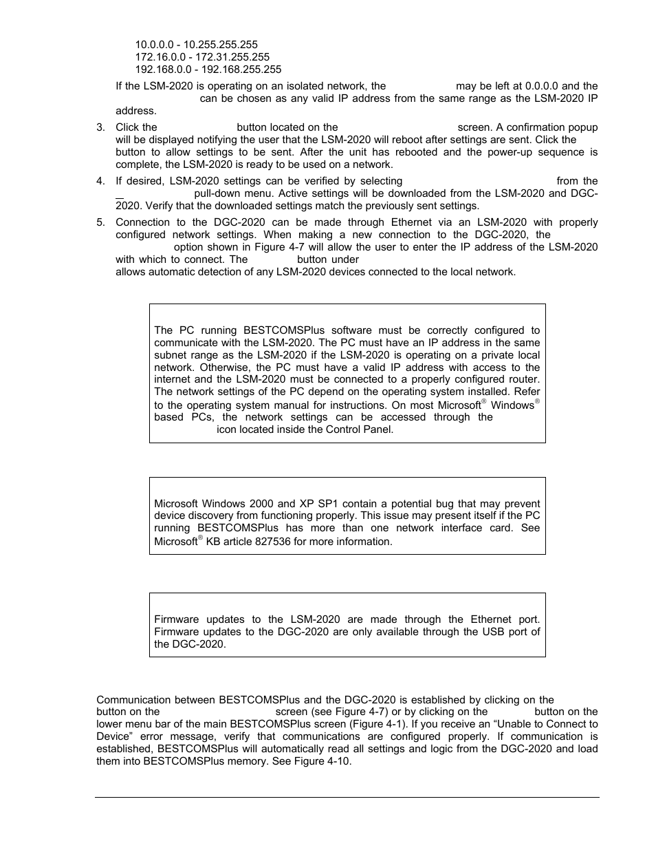 Establishing communication, Establishing communication -7 | Winco DGC-2020 User Manual | Page 77 / 338