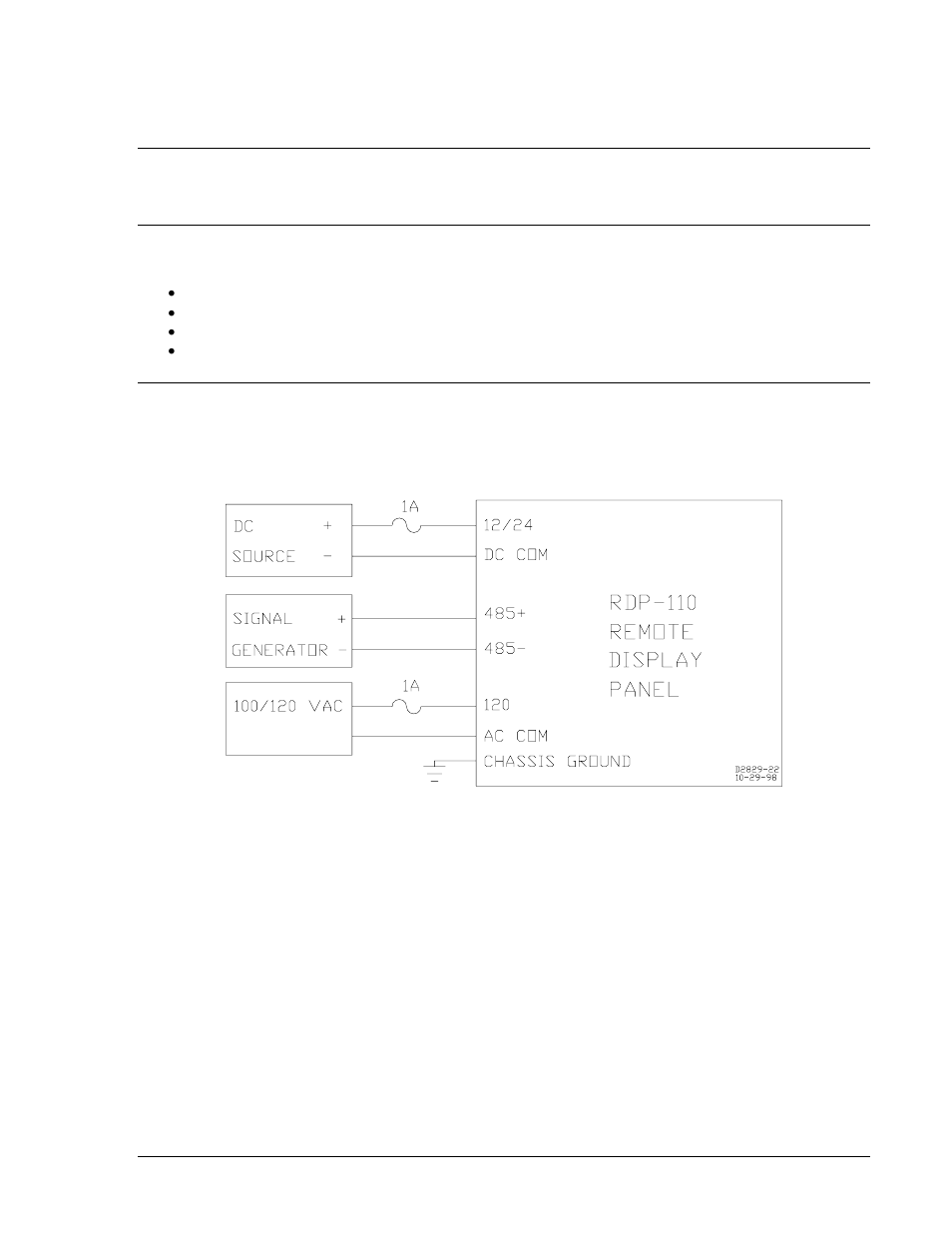 Testing, Introduction, Equipment required | Functional test procedure, Section 5, Testing -1, Introduction -1 equipment, Required -1, Functional, Test procedure -1 | Winco RDP-110 User Manual | Page 21 / 23