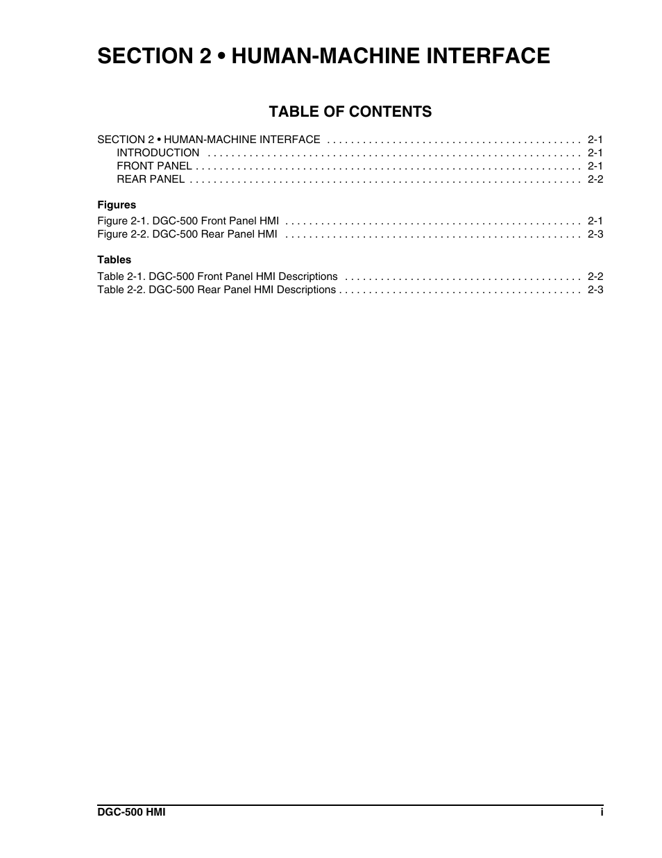 Winco DGC-500 User Manual | Page 12 / 98