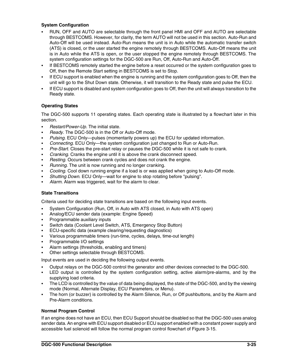 Winco DGC-500 User Manual | Page 45 / 98