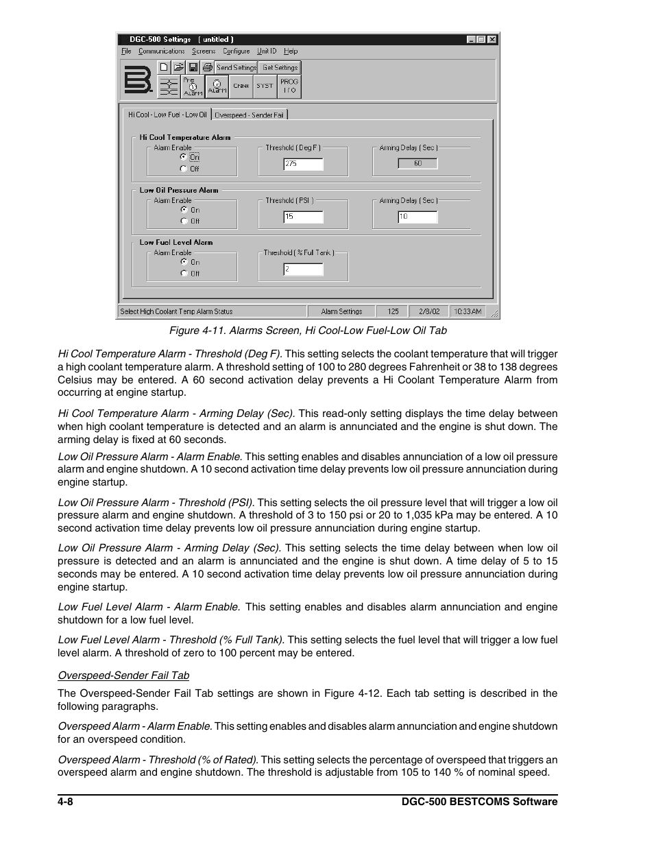 Winco DGC-500 User Manual | Page 62 / 98