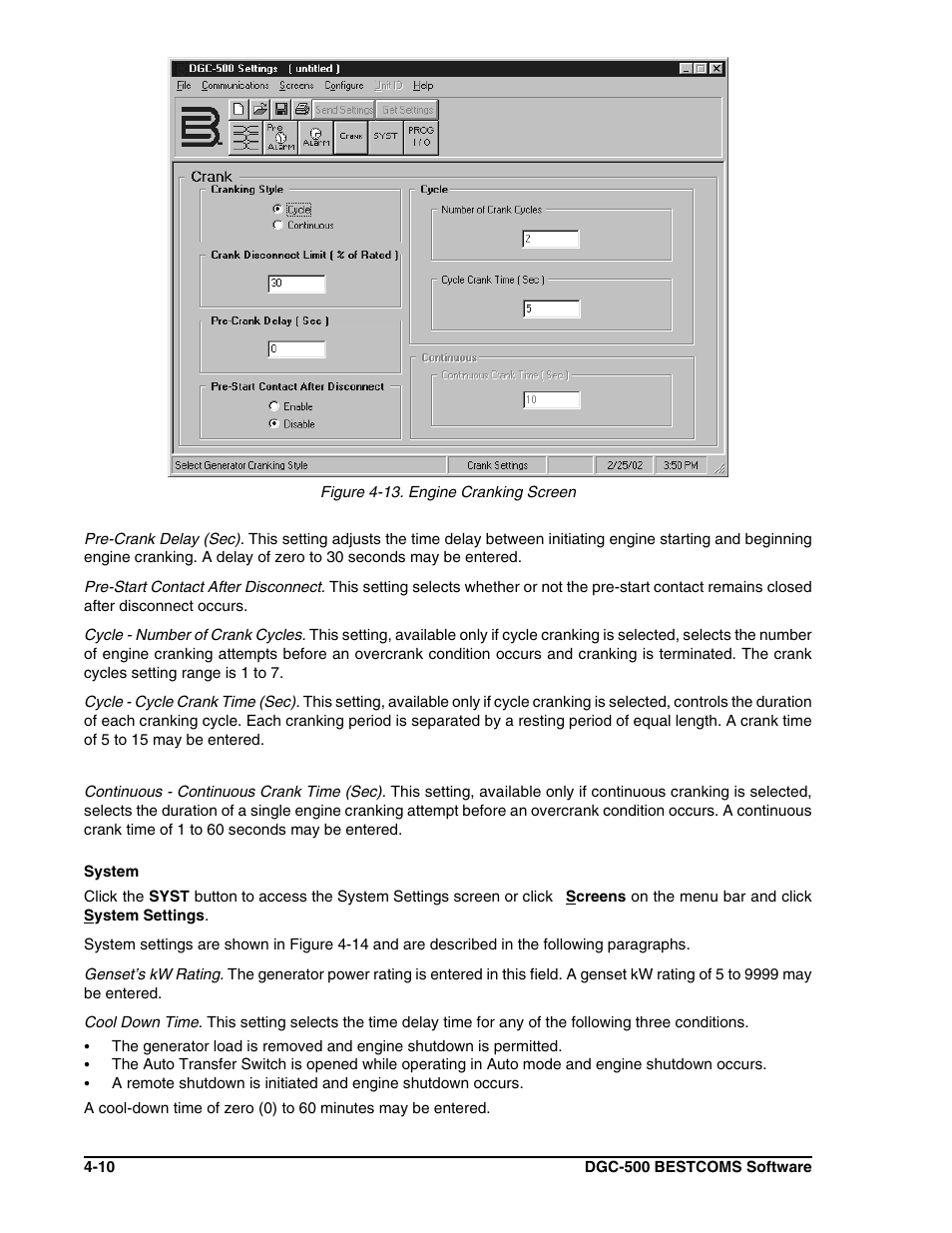 Winco DGC-500 User Manual | Page 64 / 98