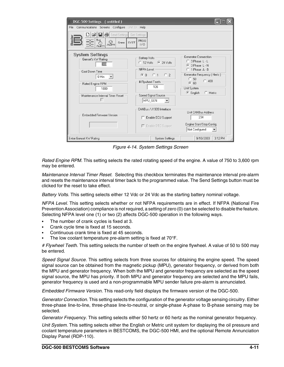 Winco DGC-500 User Manual | Page 65 / 98