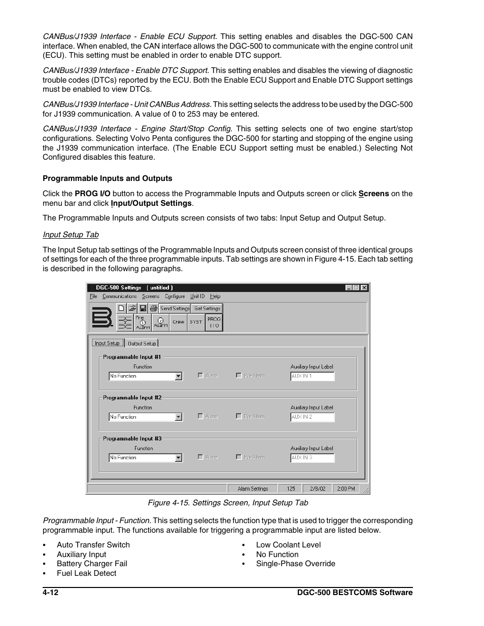 Winco DGC-500 User Manual | Page 66 / 98