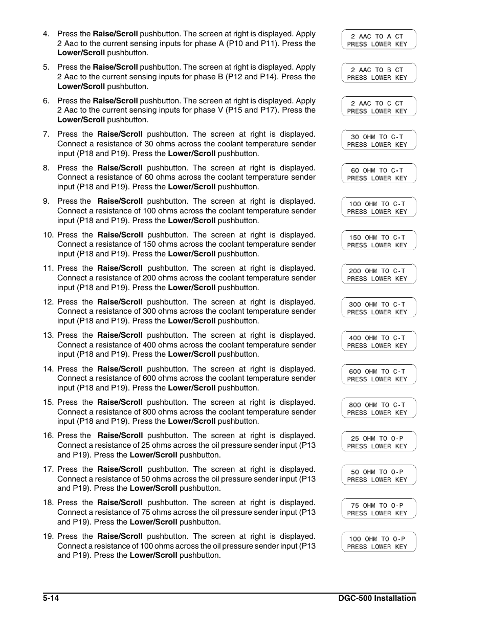 Winco DGC-500 User Manual | Page 88 / 98