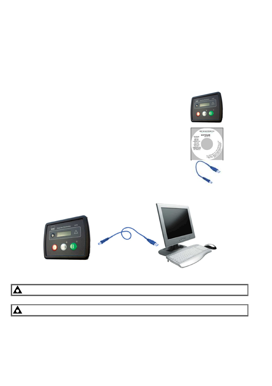 2 communications option connections | Winco DSE3000 Series User Manual | Page 40 / 42