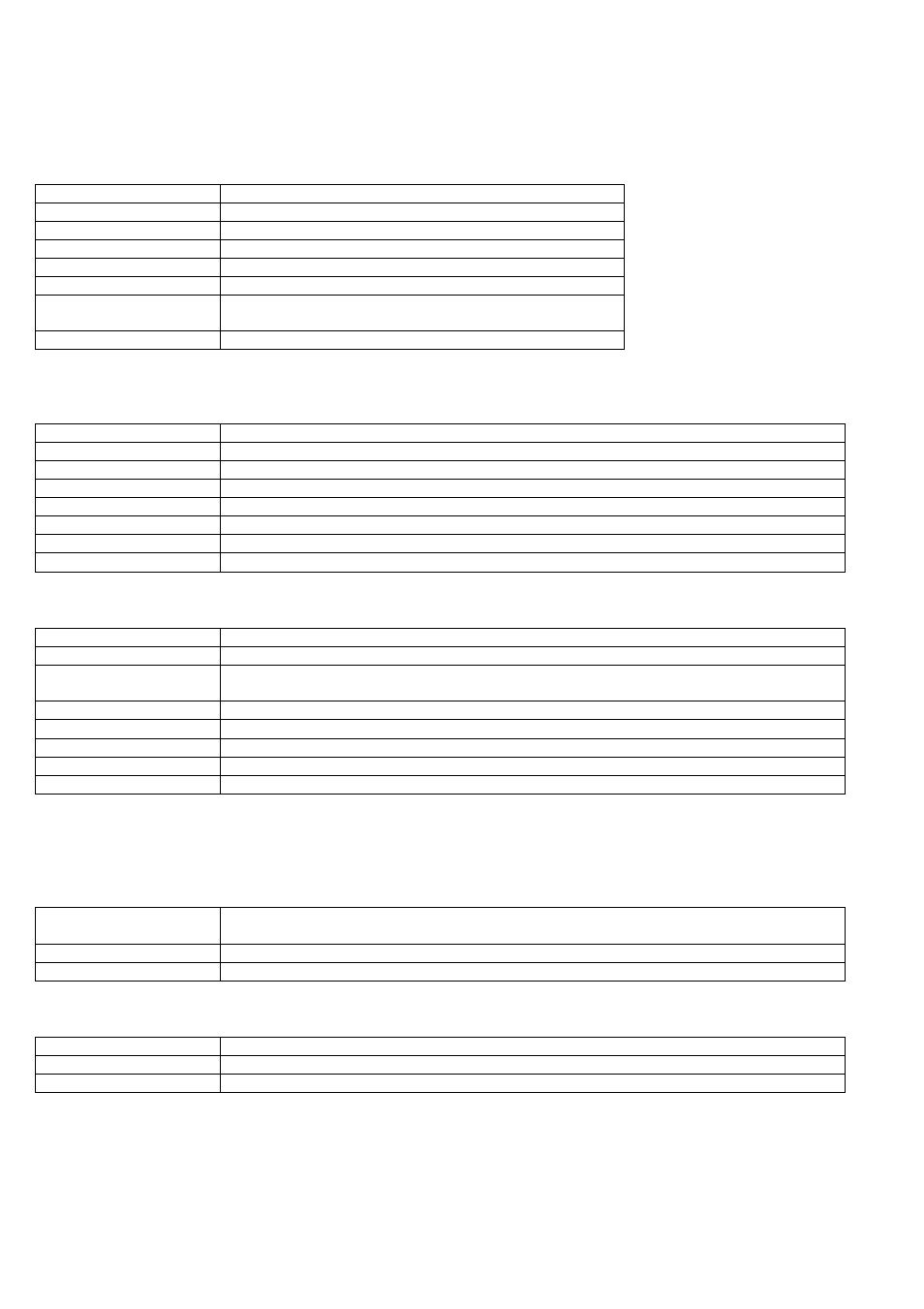 4 inputs, 5 outputs | Winco DSE3000 Series User Manual | Page 8 / 42