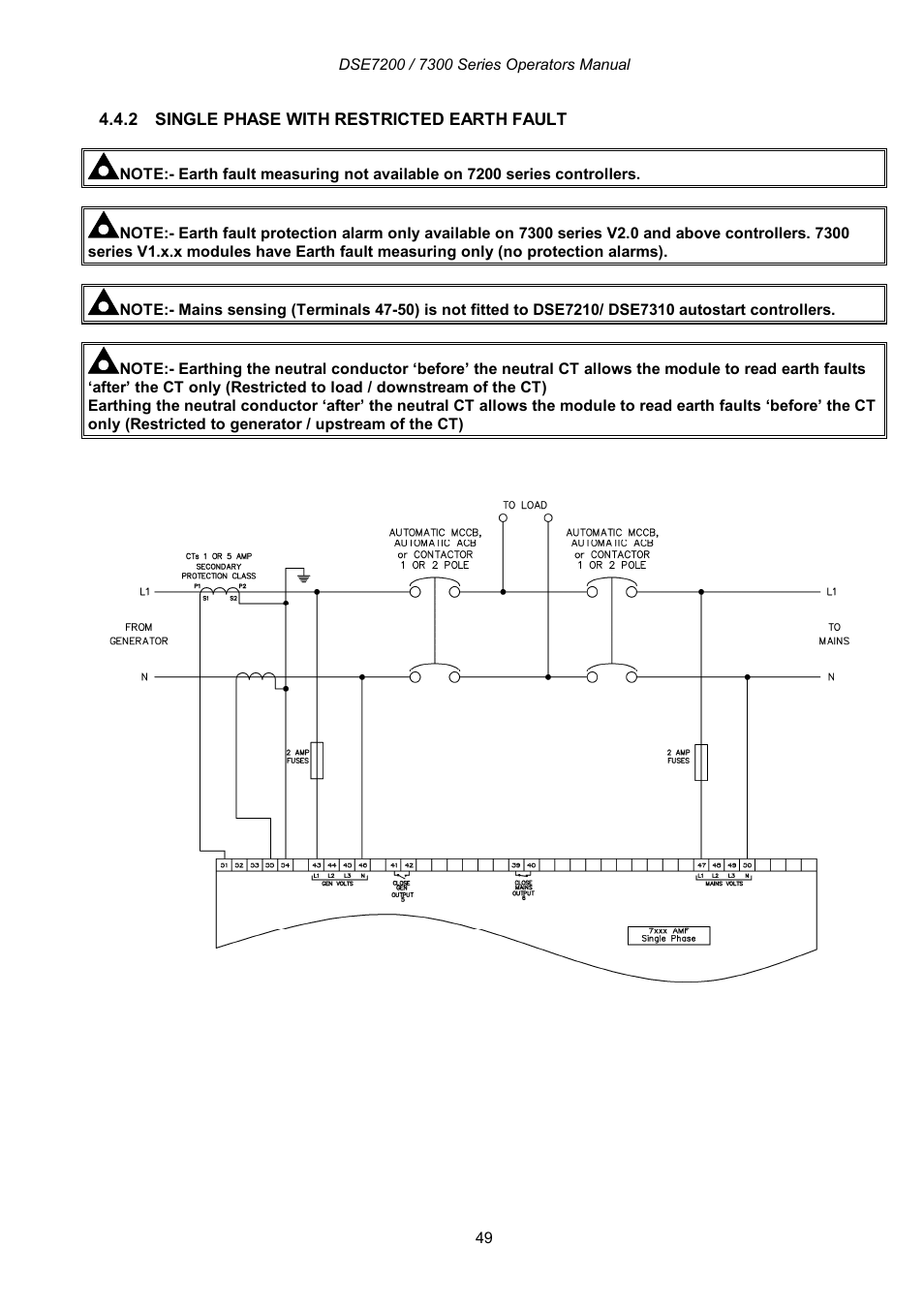 Winco DSE7300 Series User Manual | Page 49 / 122