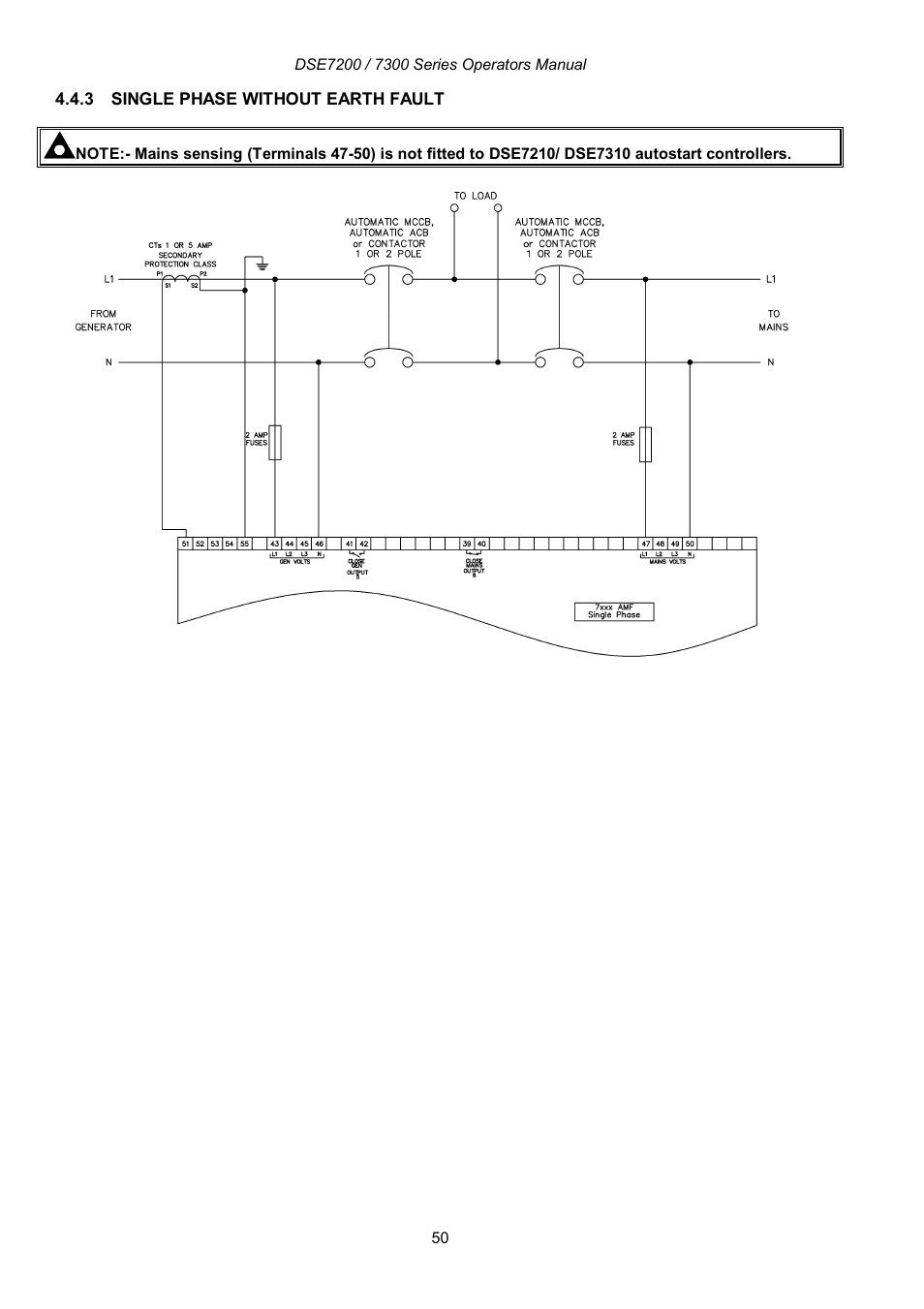Winco DSE7300 Series User Manual | Page 50 / 122