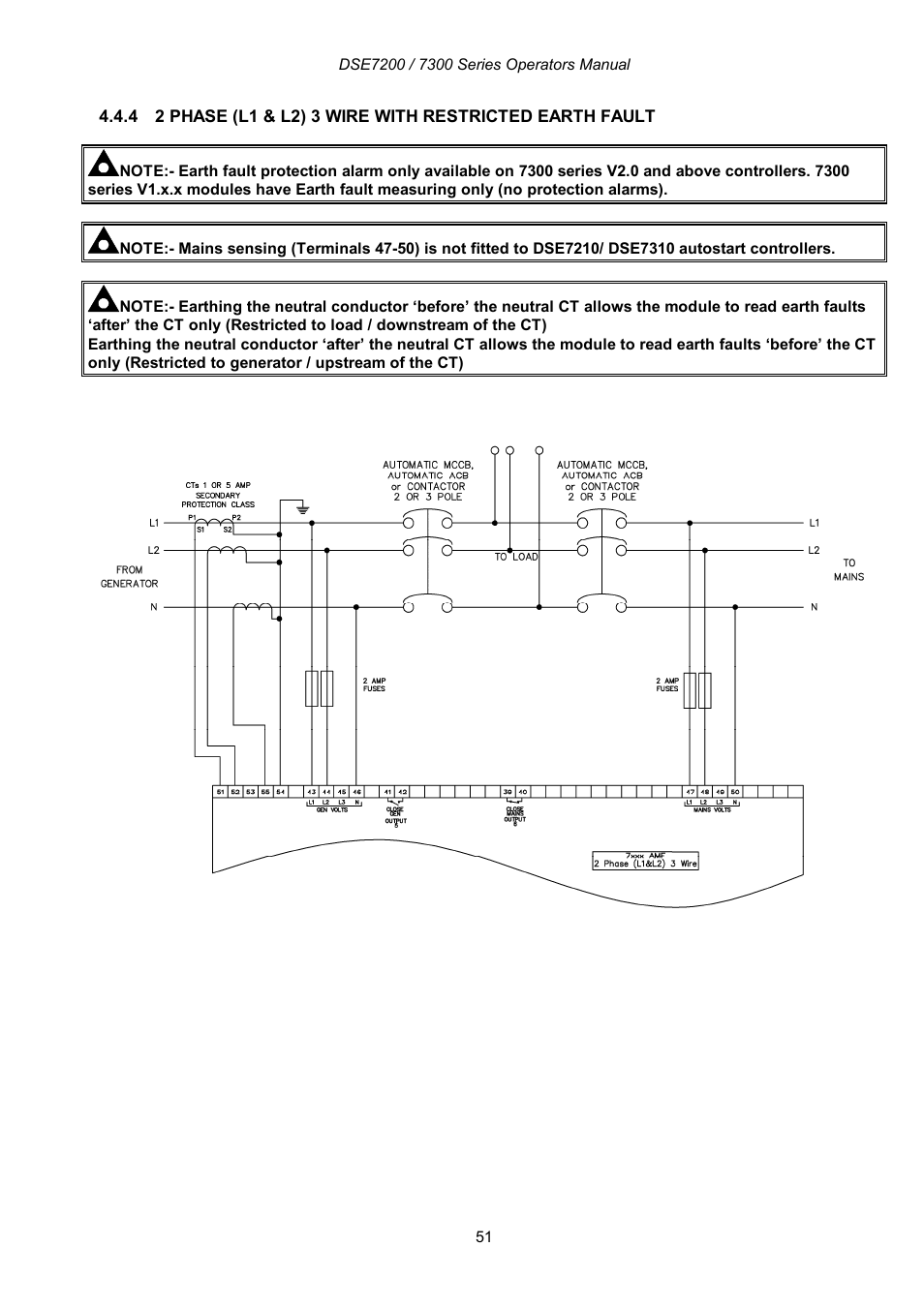 Winco DSE7300 Series User Manual | Page 51 / 122