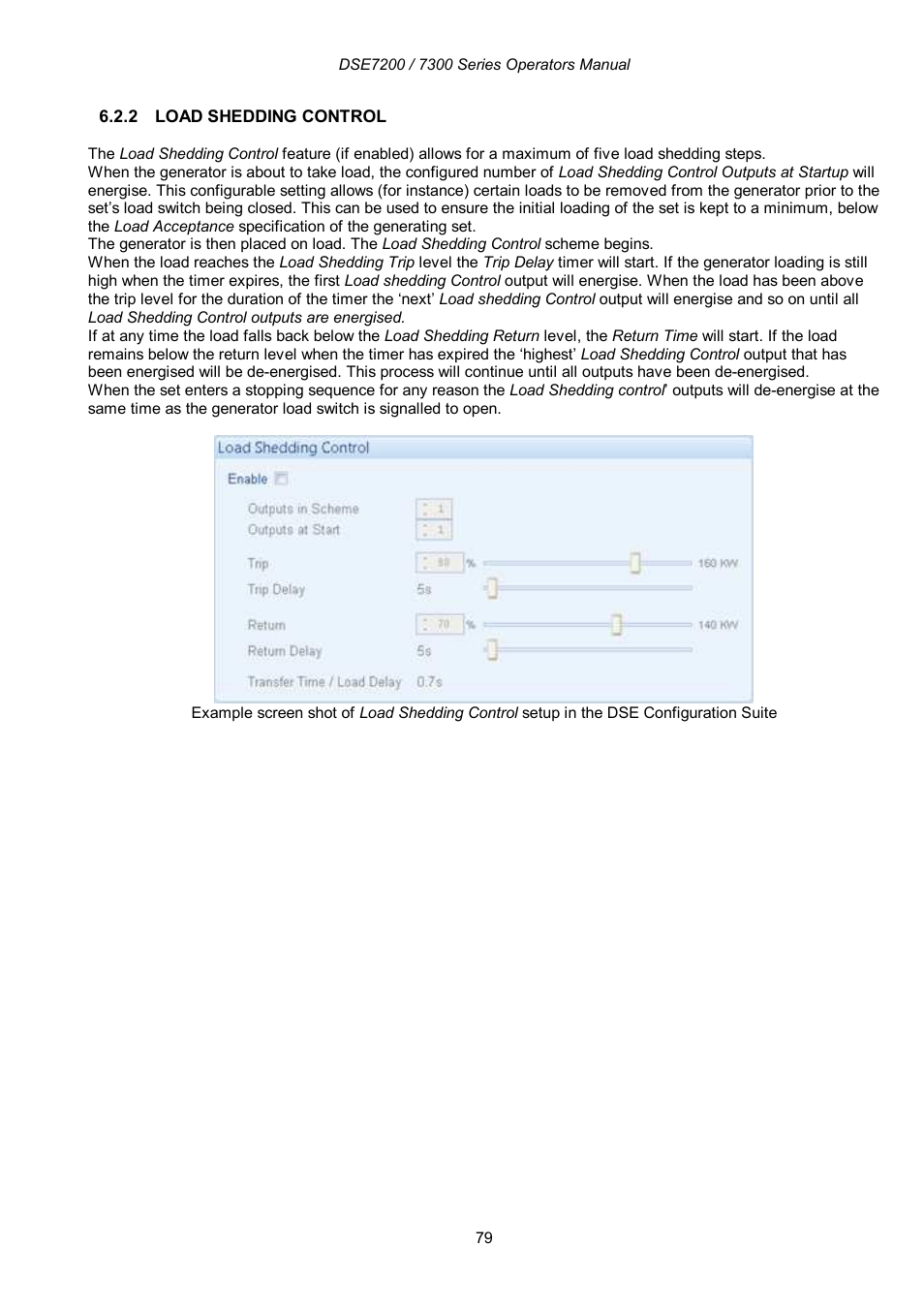 Winco DSE7300 Series User Manual | Page 79 / 122