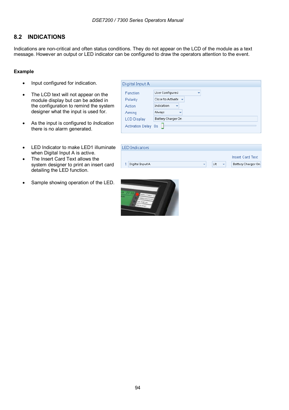 Winco DSE7300 Series User Manual | Page 94 / 122