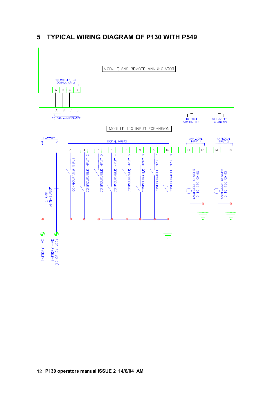 Winco DSE549 Remote Ennunciator User Manual | Page 12 / 12